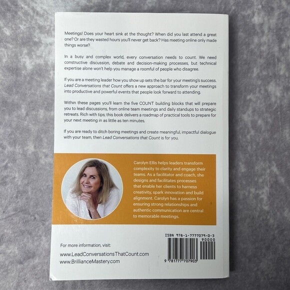 LEAD Conversations That Count  How Busy Managers Run Great Meetings by Carolyn.. - Picture 6 of 7